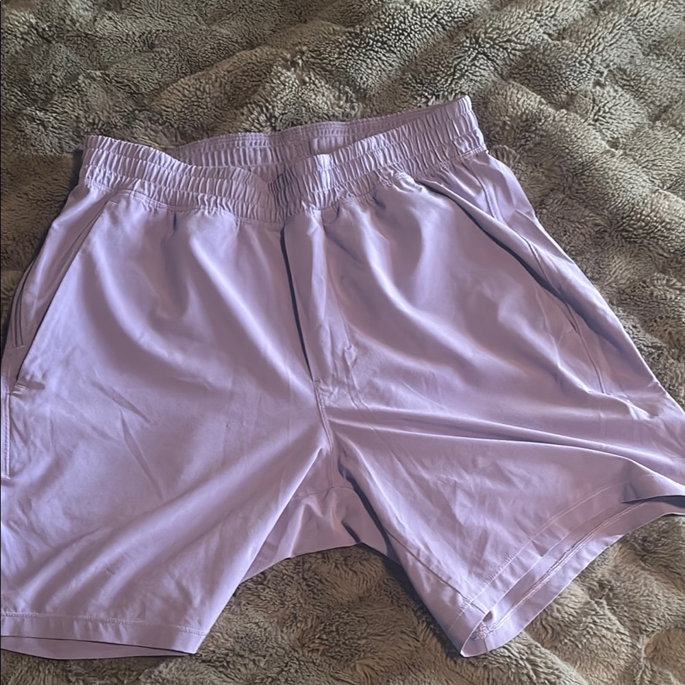 Men's lululemon 5 inch inseam Lavender Shorts